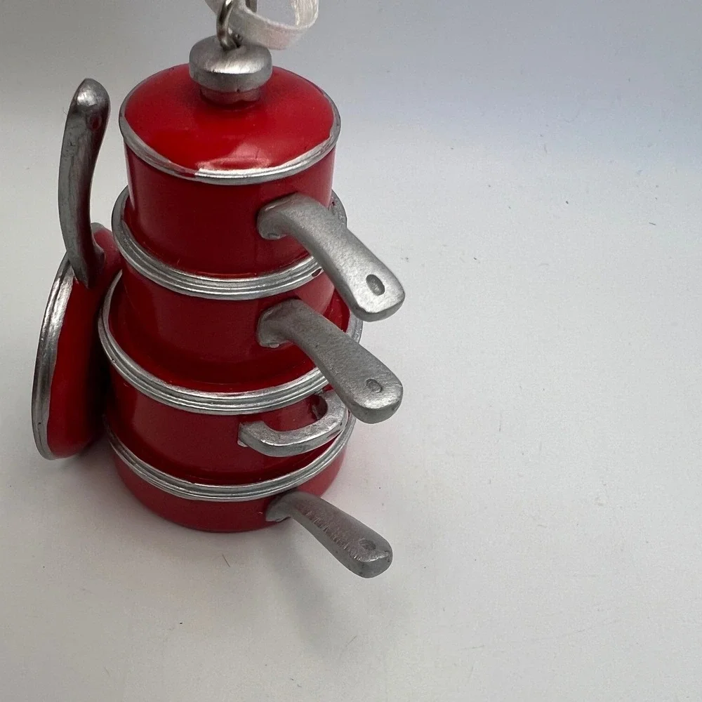 Hallmark red silver